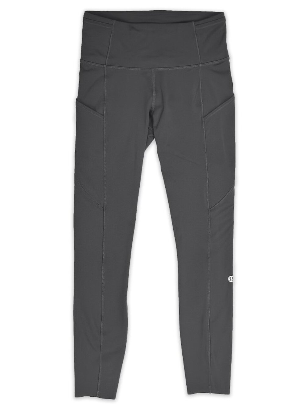 Lululemon Fast & Free 7/8 Tight II 25" Nulux Leggings 4 Black W5BXQS - Picture 3 of 15